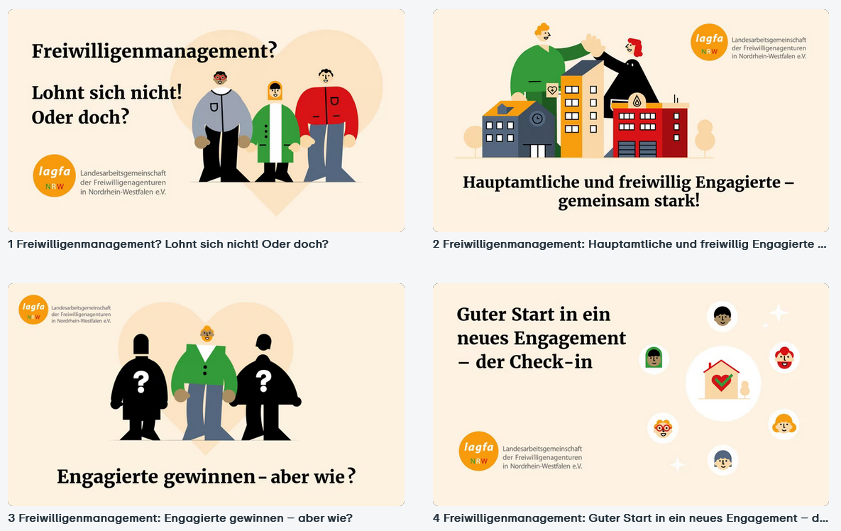 Screenshot Freiwilligenmanagement NRW