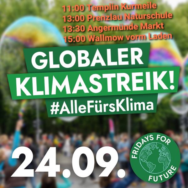 globaler Klimastreik am 24.9.2021